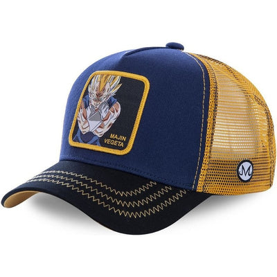 Casquette Majin Vegeta Bleu