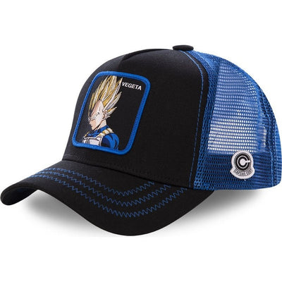 Casquette Vegeta Noir /Bleu