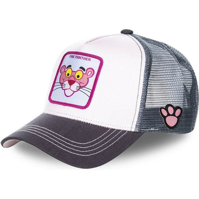 Casquette Panthère Rose Blanche