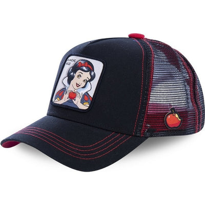 Casquette Blanche neige Noir