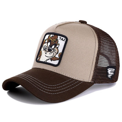 Casquette Taz Marron