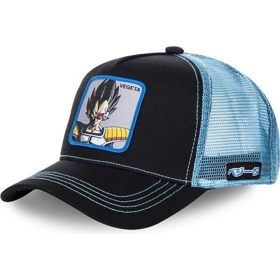 Casquette Vegeta Noir /Bleu