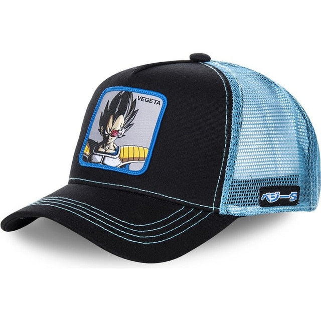 Casquette Vegeta Noir /Bleu